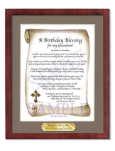 A Birthday Blessing for my Grandson! - Birthday Gift - PurpleWishingGate.com