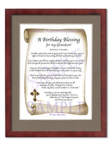 A Birthday Blessing for my Grandson! - Birthday Gift - PurpleWishingGate.com