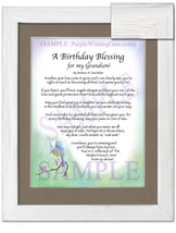 A Birthday Blessing for my Grandson! - Birthday Gift - PurpleWishingGate.com