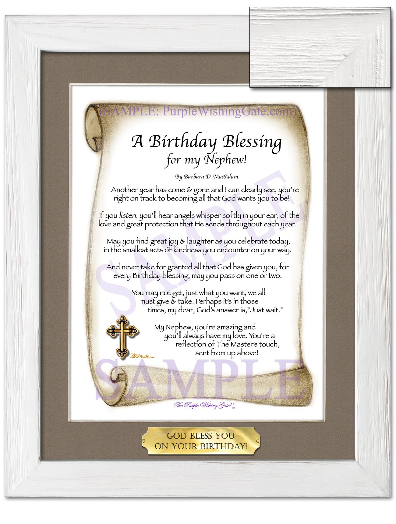 A Birthday Blessing for my Nephew! - Birthday Gift - PurpleWishingGate.com