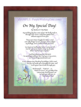 On My Special Day! (bridal party gift) - Wedding Gift - PurpleWishingGate.com