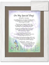 On My Special Day! (bridal party gift) - Wedding Gift - PurpleWishingGate.com