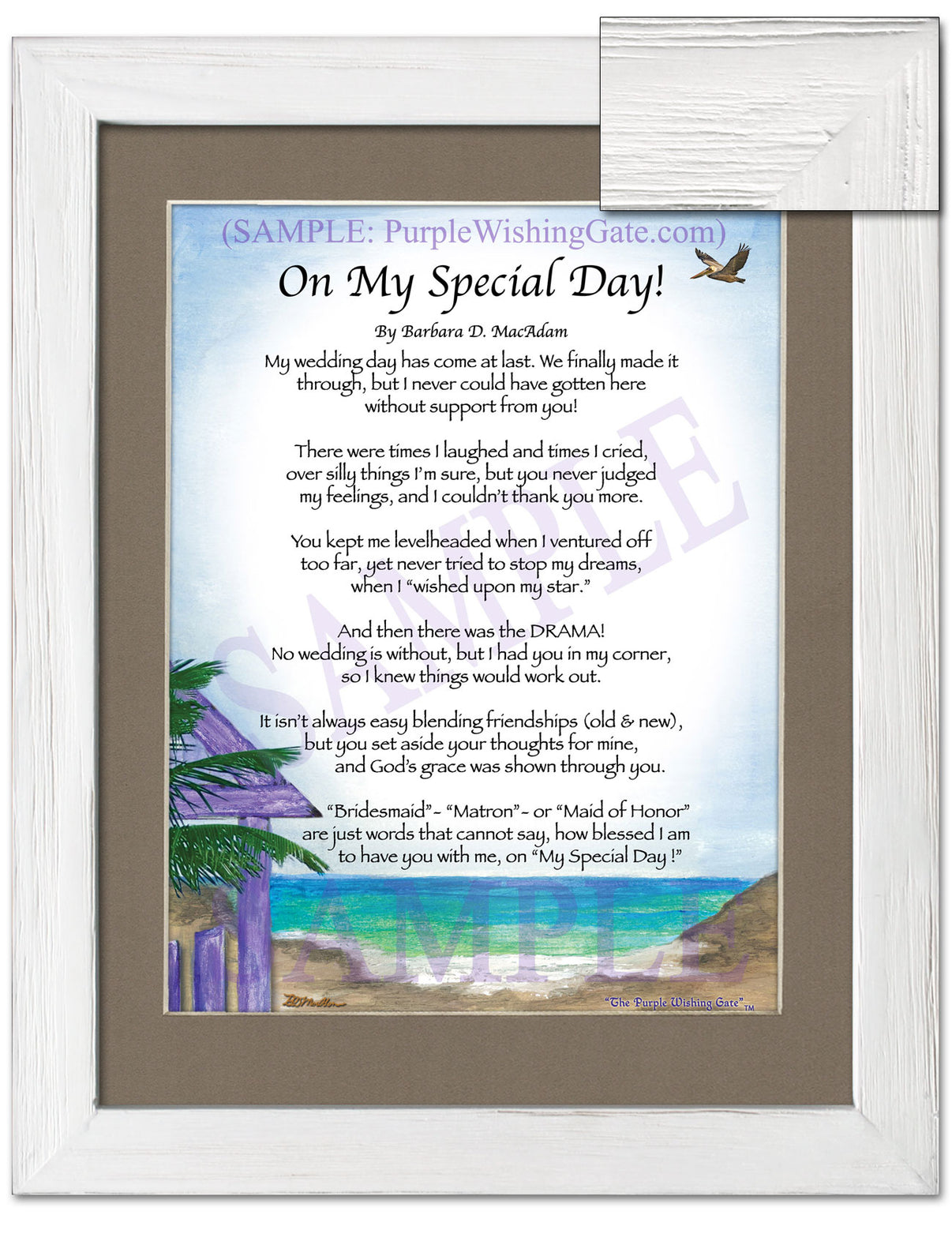 On My Special Day! (bridal party gift) - Wedding Gift - PurpleWishingGate.com