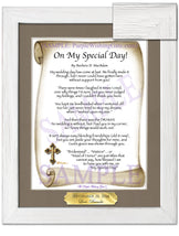 On My Special Day! (bridal party gift) - Wedding Gift - PurpleWishingGate.com