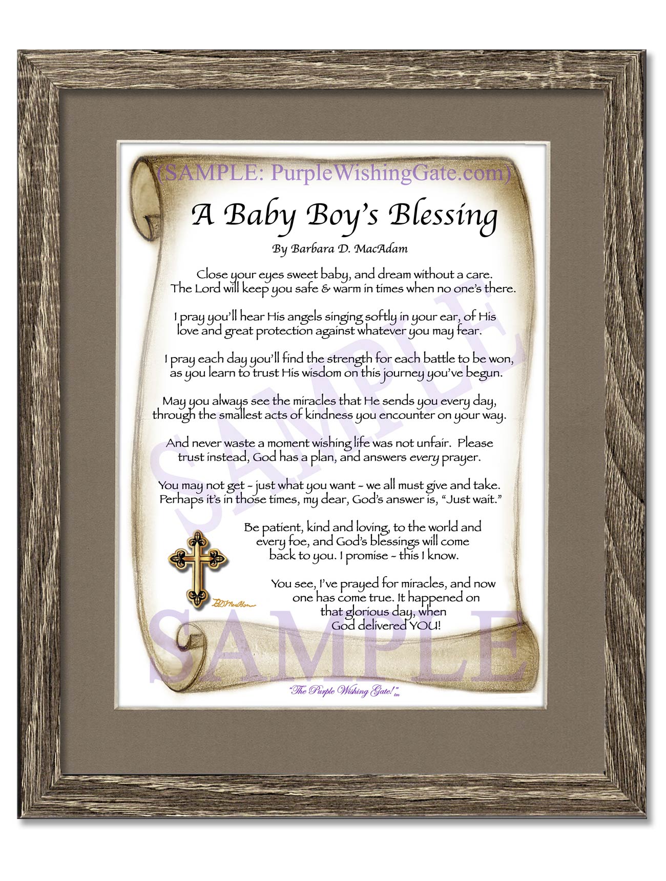 A Baby Boy's Blessing