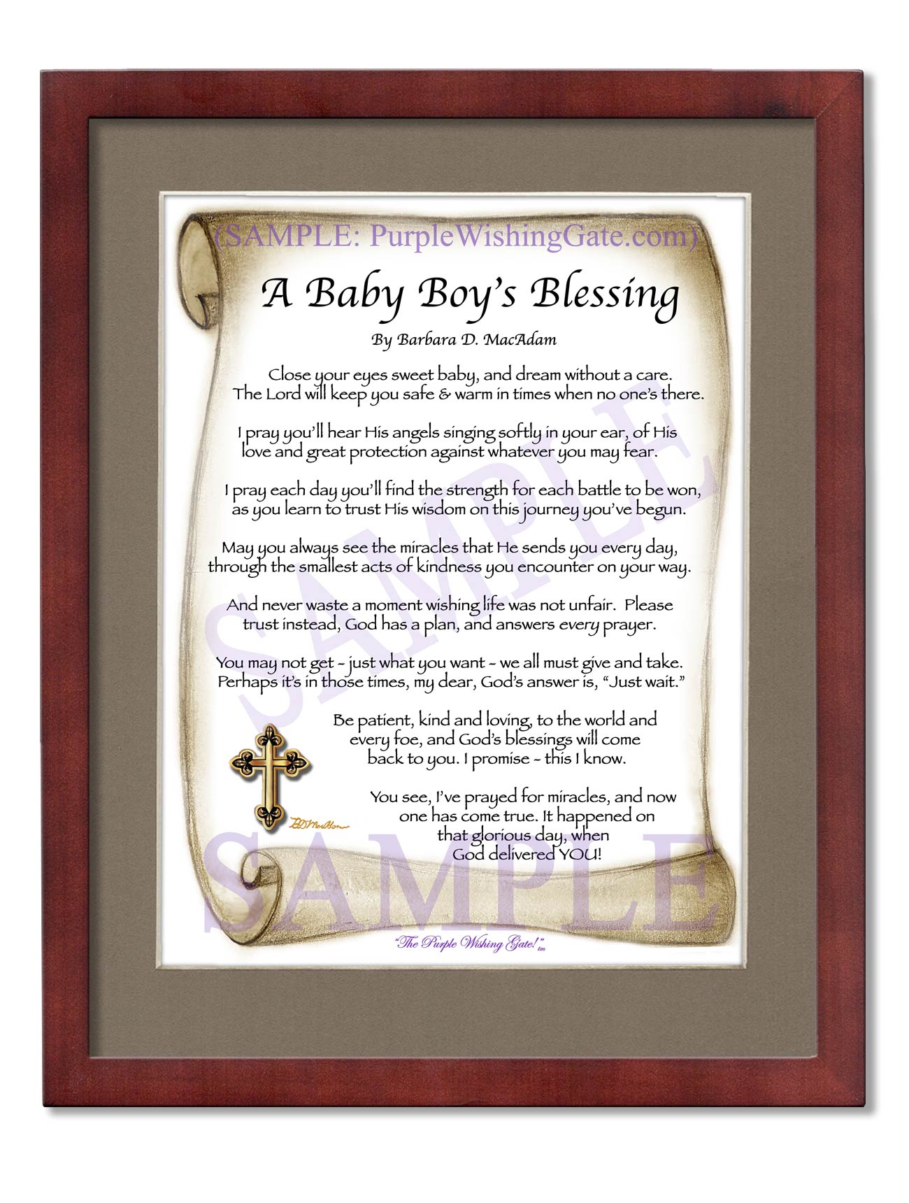 A Baby Boy's Blessing
