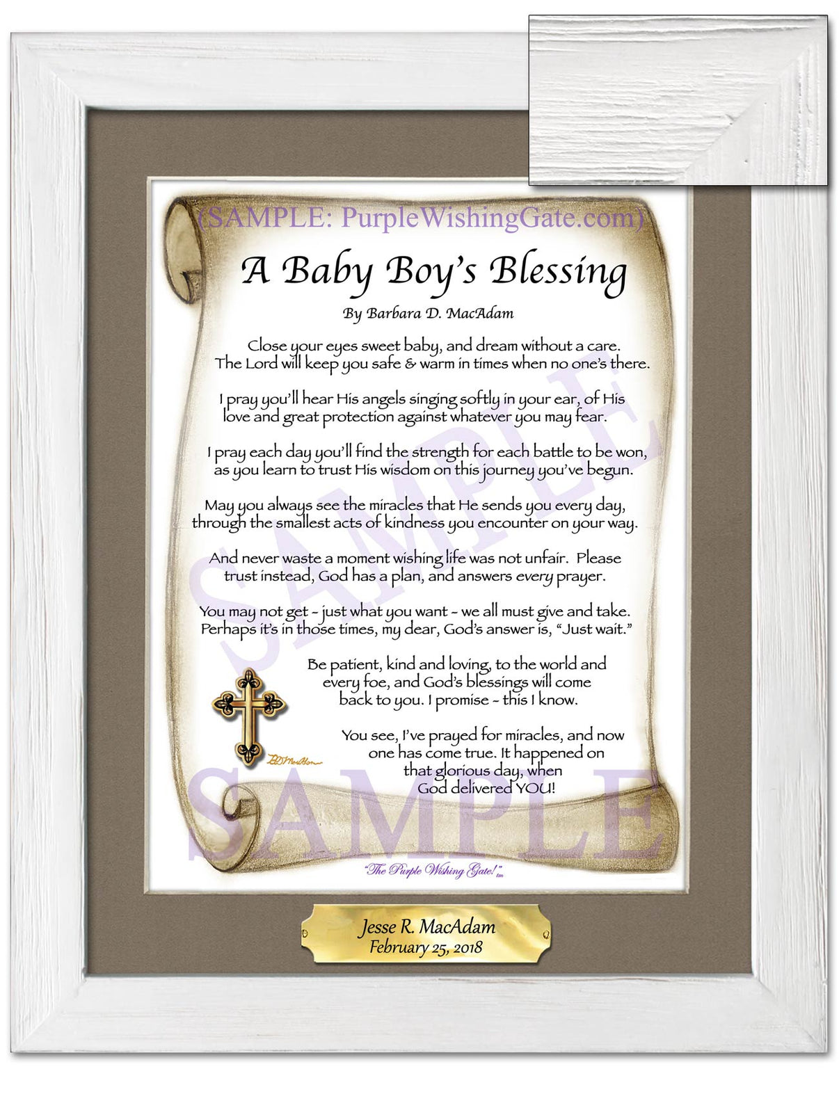 A Baby Boy's Blessing