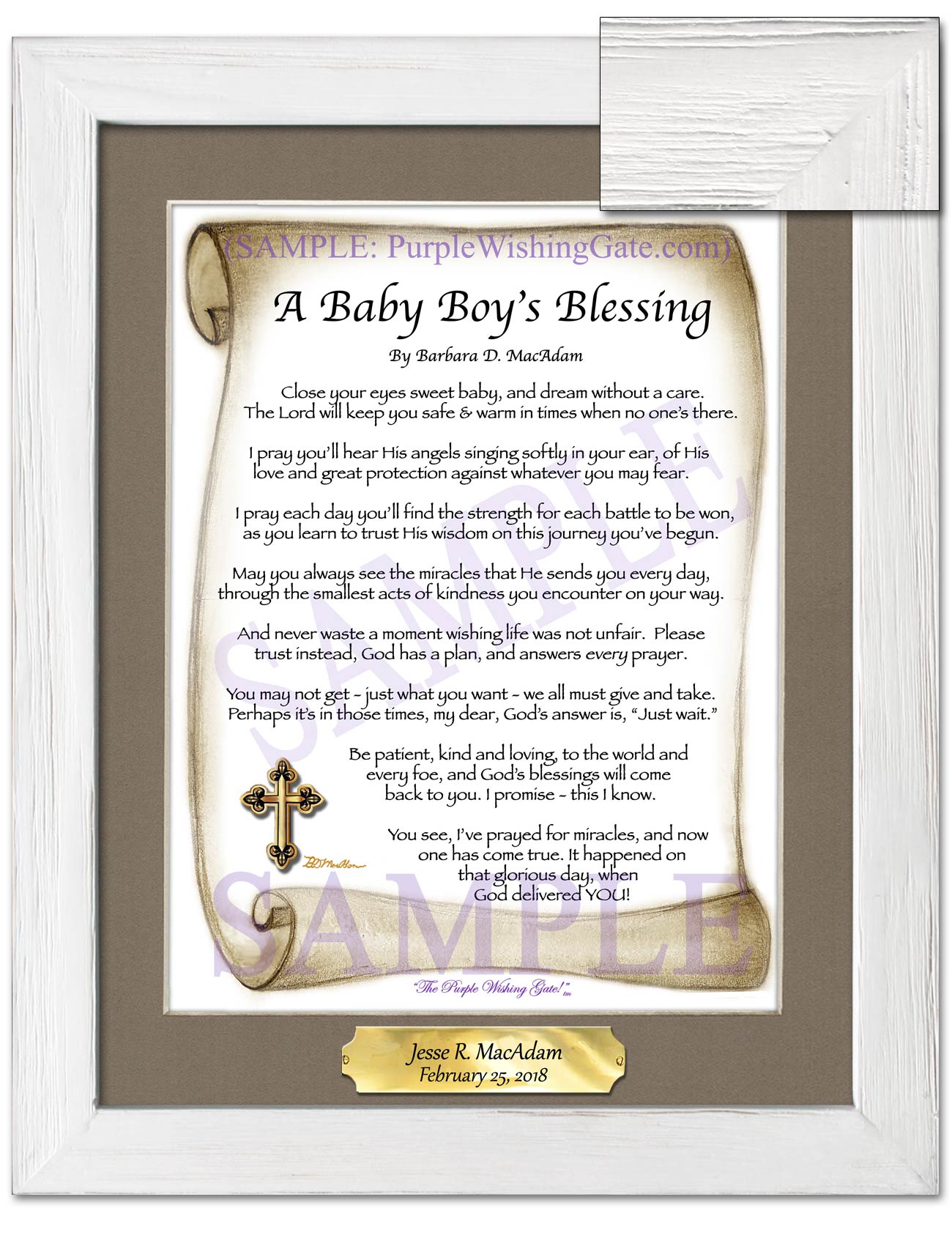 A Baby Boy's Blessing