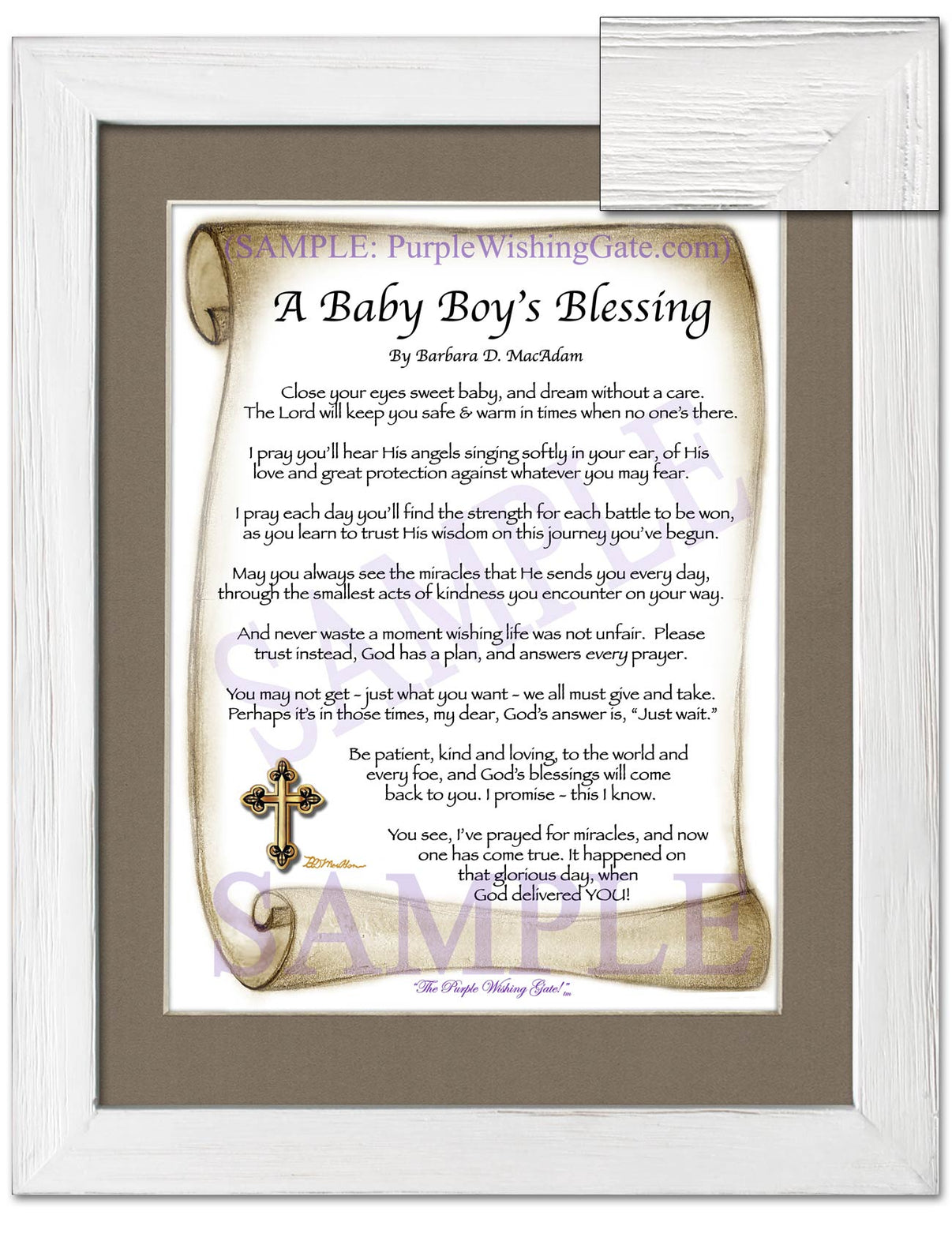 A Baby Boy's Blessing