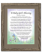 A Baby Girl's Blessing