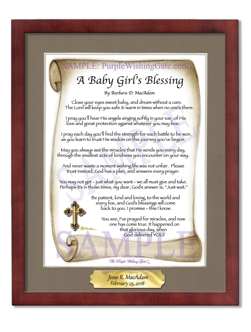 A Baby Girl's Blessing