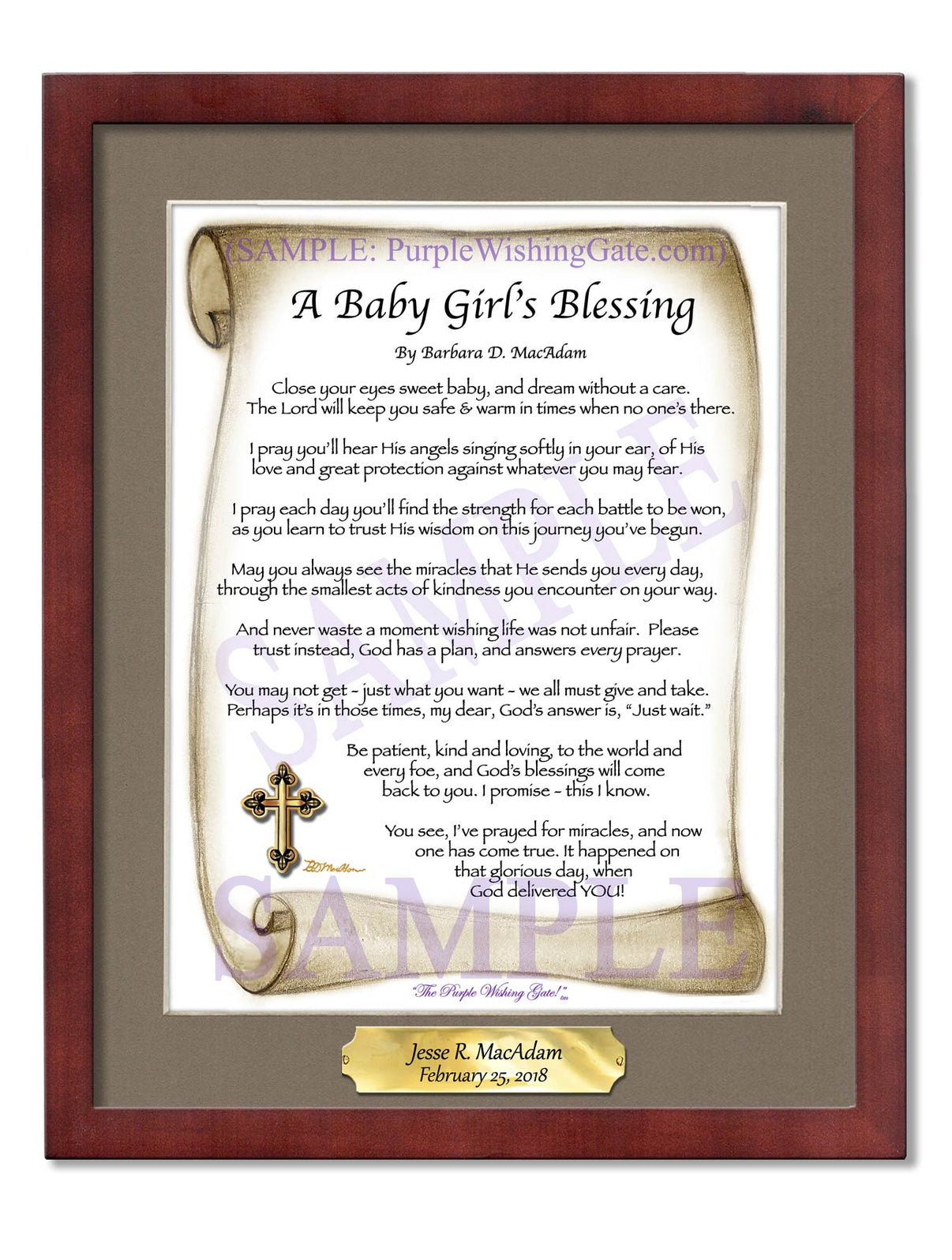 A Baby Girl's Blessing