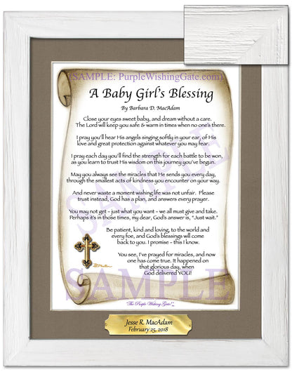 A Baby Girl's Blessing