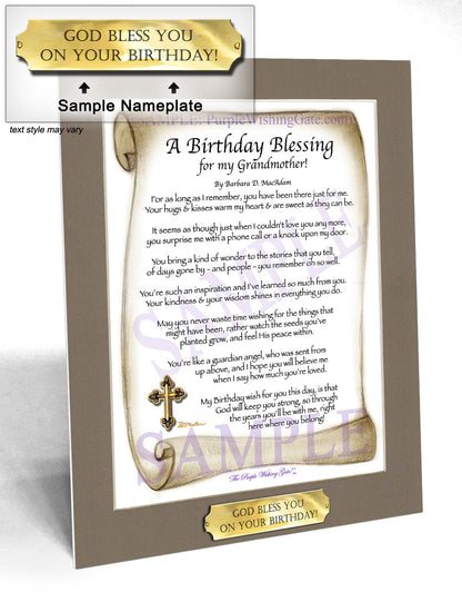 A Birthday Blessing for my Grandmother! - Birthday Gift - PurpleWishingGate.com