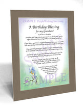A Birthday Blessing for my Grandson! - Birthday Gift - PurpleWishingGate.com