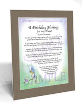 A Birthday Blessing for my Niece! - Birthday Gift - PurpleWishingGate.com