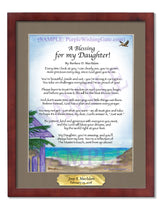 A Blessing for my Daughter! (child-adult) - Gifts for Daughter - PurpleWishingGate.com