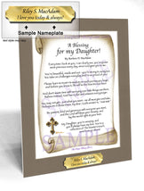 A Blessing for my Daughter! (child-adult) - Gifts for Daughter - PurpleWishingGate.com