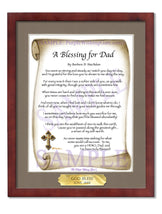 A Blessing for Dad - Gifts for Dad-Father - PurpleWishingGate.com