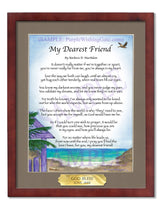 My Dearest Friend - Friendship Gift - PurpleWishingGate.com