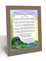 A Blessing for Dad - Gifts for Dad-Father - PurpleWishingGate.com