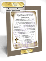My Dearest Friend - Friendship Gift - PurpleWishingGate.com