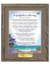 A Godfather's Blessing - Godfather's Gift - PurpleWishingGate.com