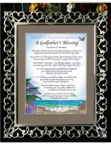 A Godfather's Blessing - Godfather's Gift - PurpleWishingGate.com