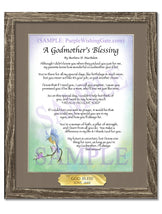 A Godmother's Blessing - Gifts for Godmother - PurpleWishingGate.com