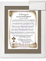 A Blessing for My Granddaughter! (child-adult) - Gifts for Granddaughter - PurpleWishingGate.com