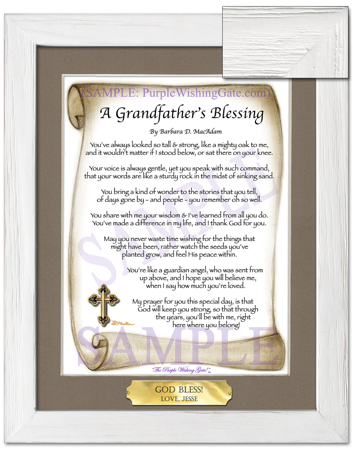 A Grandfather's Blessing - Grandfather's Gift - PurpleWishingGate.com
