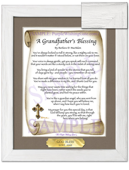 A Grandfather's Blessing - Grandfather's Gift - PurpleWishingGate.com