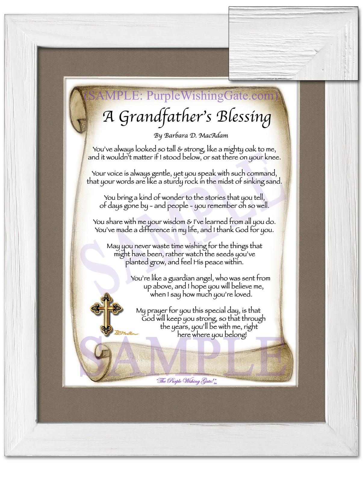 A Grandfather's Blessing - Grandfather's Gift - PurpleWishingGate.com