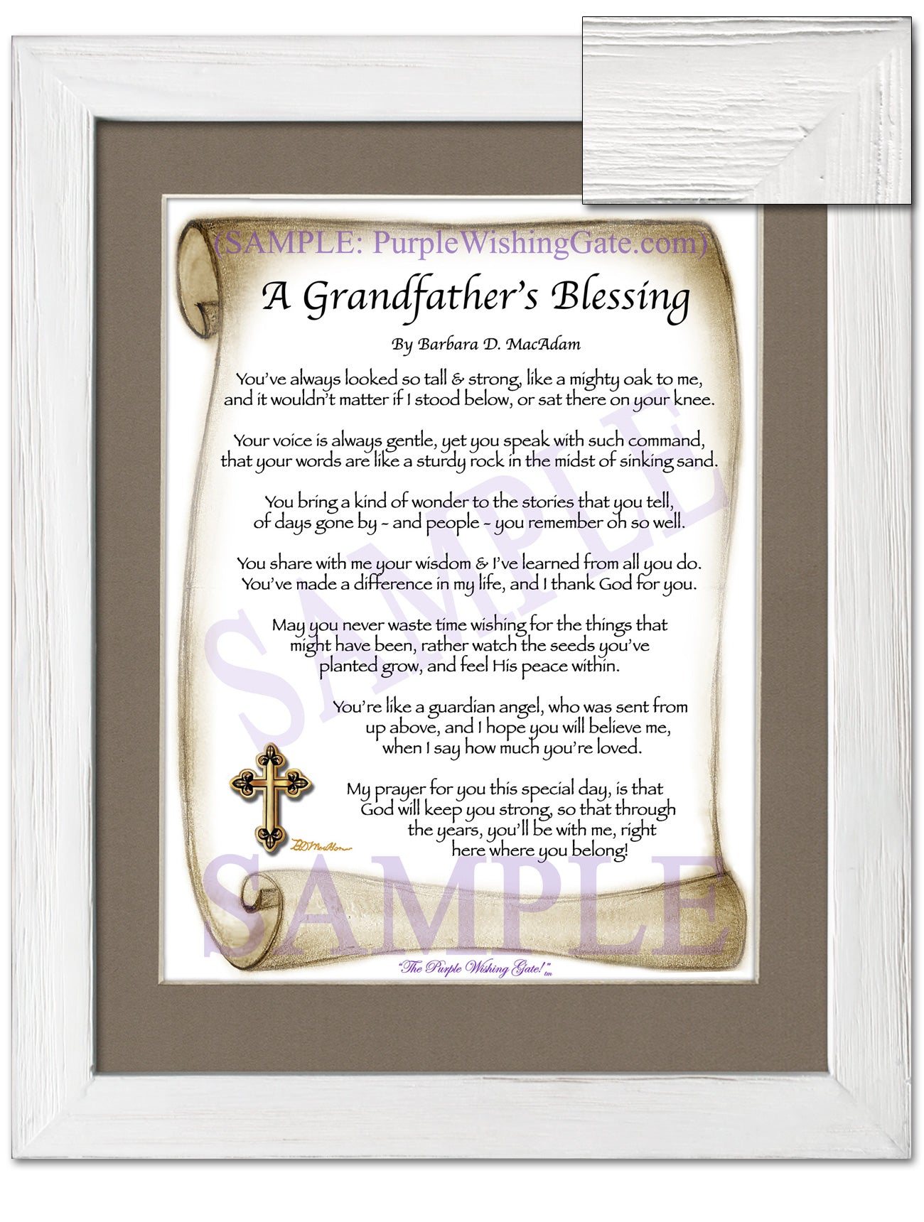 A Grandfather's Blessing - Grandfather's Gift - PurpleWishingGate.com
