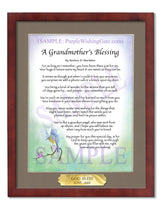 A Grandmother's Blessing - Gifts for Grandmother - PurpleWishingGate.com