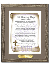 His Heavenly Hugs - Sympathy Gift - PurpleWishingGate.com