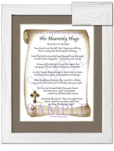 His Heavenly Hugs - Sympathy Gift - PurpleWishingGate.com