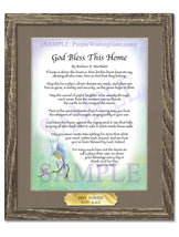 God Bless This Home - House Warming Gift - PurpleWishingGate.com