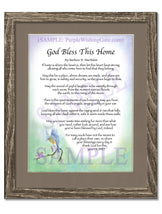 God Bless This Home - House Warming Gift - PurpleWishingGate.com