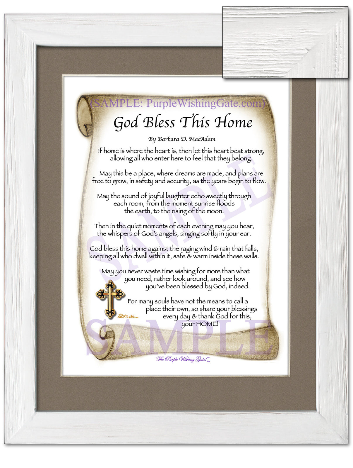 God Bless This Home - House Warming Gift - PurpleWishingGate.com