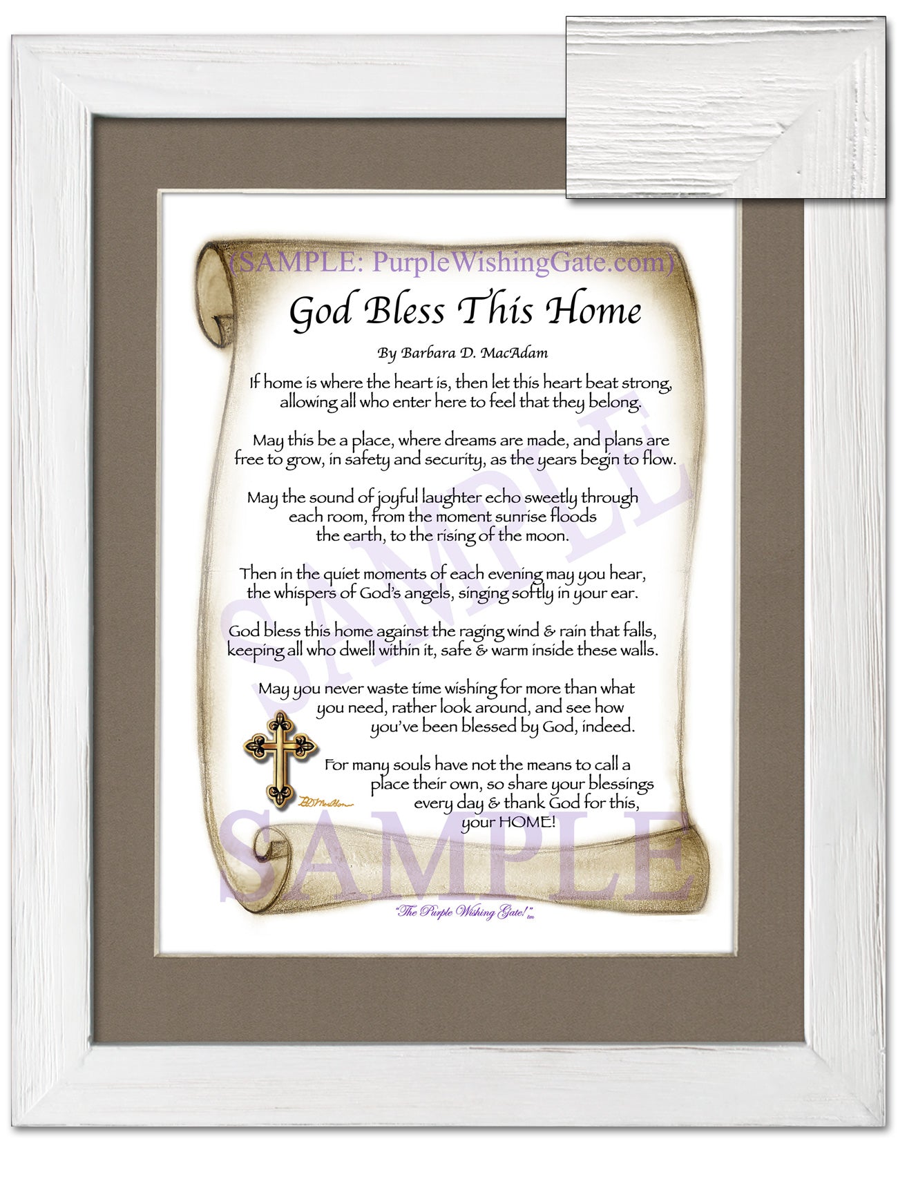 God Bless This Home - House Warming Gift - PurpleWishingGate.com