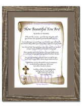 How Beautiful You Are! - Encouragement Gift - PurpleWishingGate.com