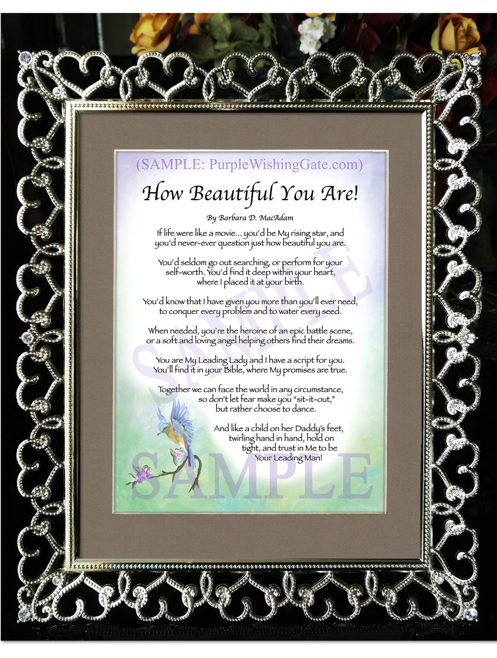 How Beautiful You Are! - Encouragement Gift - PurpleWishingGate.com