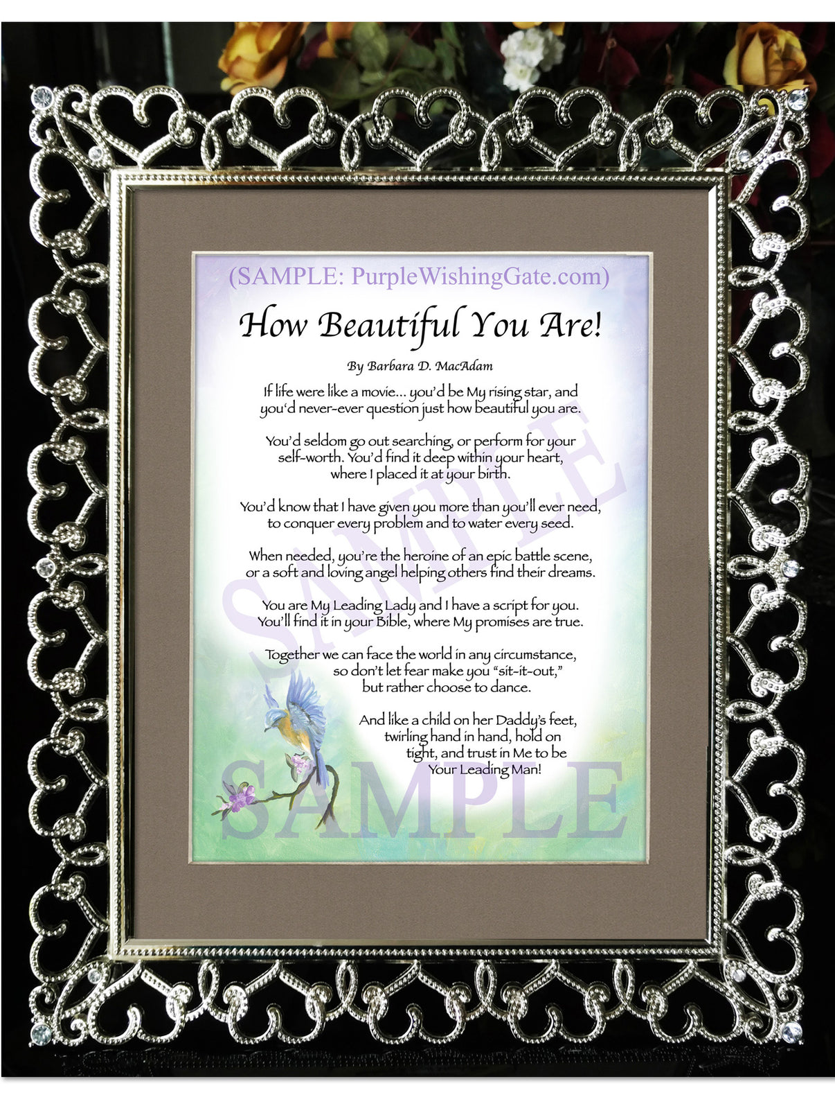 How Beautiful You Are! - Encouragement Gift - PurpleWishingGate.com
