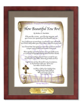 How Beautiful You Are! - Encouragement Gift - PurpleWishingGate.com