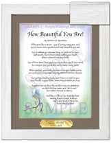 How Beautiful You Are! - Encouragement Gift - PurpleWishingGate.com