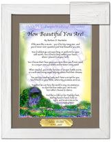 How Beautiful You Are! - Encouragement Gift - PurpleWishingGate.com