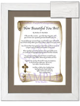 How Beautiful You Are! - Encouragement Gift - PurpleWishingGate.com