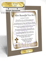 How Beautiful You Are! - Encouragement Gift - PurpleWishingGate.com
