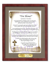 "I'm Home!" - Memorial Gift - PurpleWishingGate.com